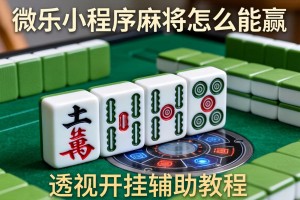 教程辅助!微乐小程序麻将怎么能赢”透视开挂辅助教程