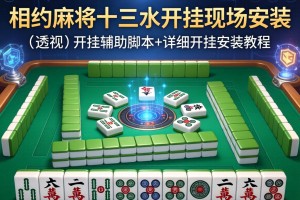 推荐一款“相约麻将十三水开挂现场安装”(透视)开挂辅助脚本+详细开挂安装教程