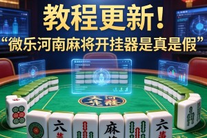 教程更新!：微乐河南麻将开挂器是真是假”附开挂脚本详细步骤