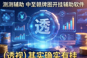 实测辅助“中至赣牌圈开挂辅助软件”(透视)其实确实有挂