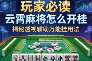 玩家必读“云霄麻将怎么开挂”揭秘透视辅助万能挂用法
