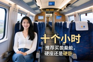坐火车十个小时推荐买硬座还是硬卧