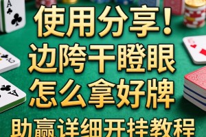 使用分享!边锋干瞪眼怎么拿好牌”(助赢详细开挂教程)