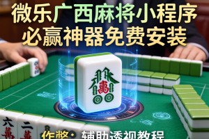 辅助开挂工具“微乐广西麻将小程序必赢神器免费安装”(作弊)辅助透视教程