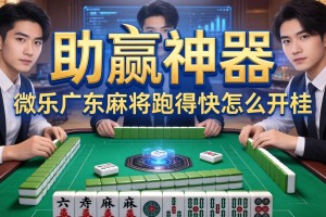 助赢神器“微乐广东麻将跑得快怎么开挂”有挂详细开挂教程