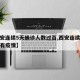 【西安连续5天确诊人数过百,西安连续多少天没有疫情】
