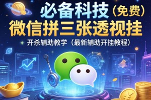 必备科技“微信拼三张透视挂”(免费)开挂辅助教学(最新辅助开挂教程)