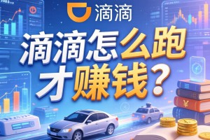滴滴怎么跑才赚钱？