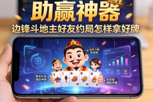 助赢神器“边锋斗地主好友约局怎样拿好牌”开挂科技辅助神器手机