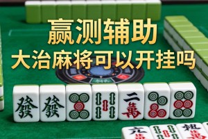 实测辅助“大治麻将可以开挂吗”(助赢详细开挂教程)