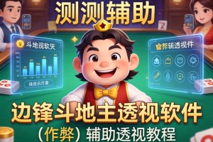 实测辅助“边锋斗地主透视软件”(作弊)辅助透视教程