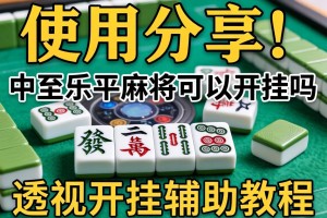 使用分享!中至乐平麻将可以开挂吗”透视开挂辅助教程