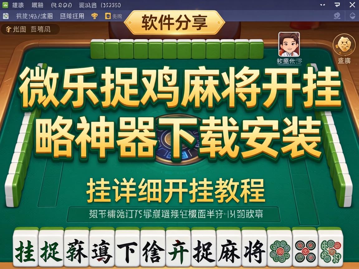 微乐捉鸡麻将开挂神器下载安装