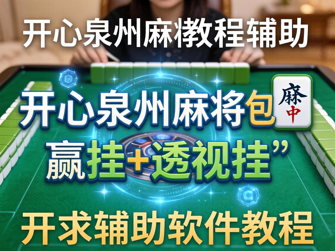 开心泉州麻将包赢挂