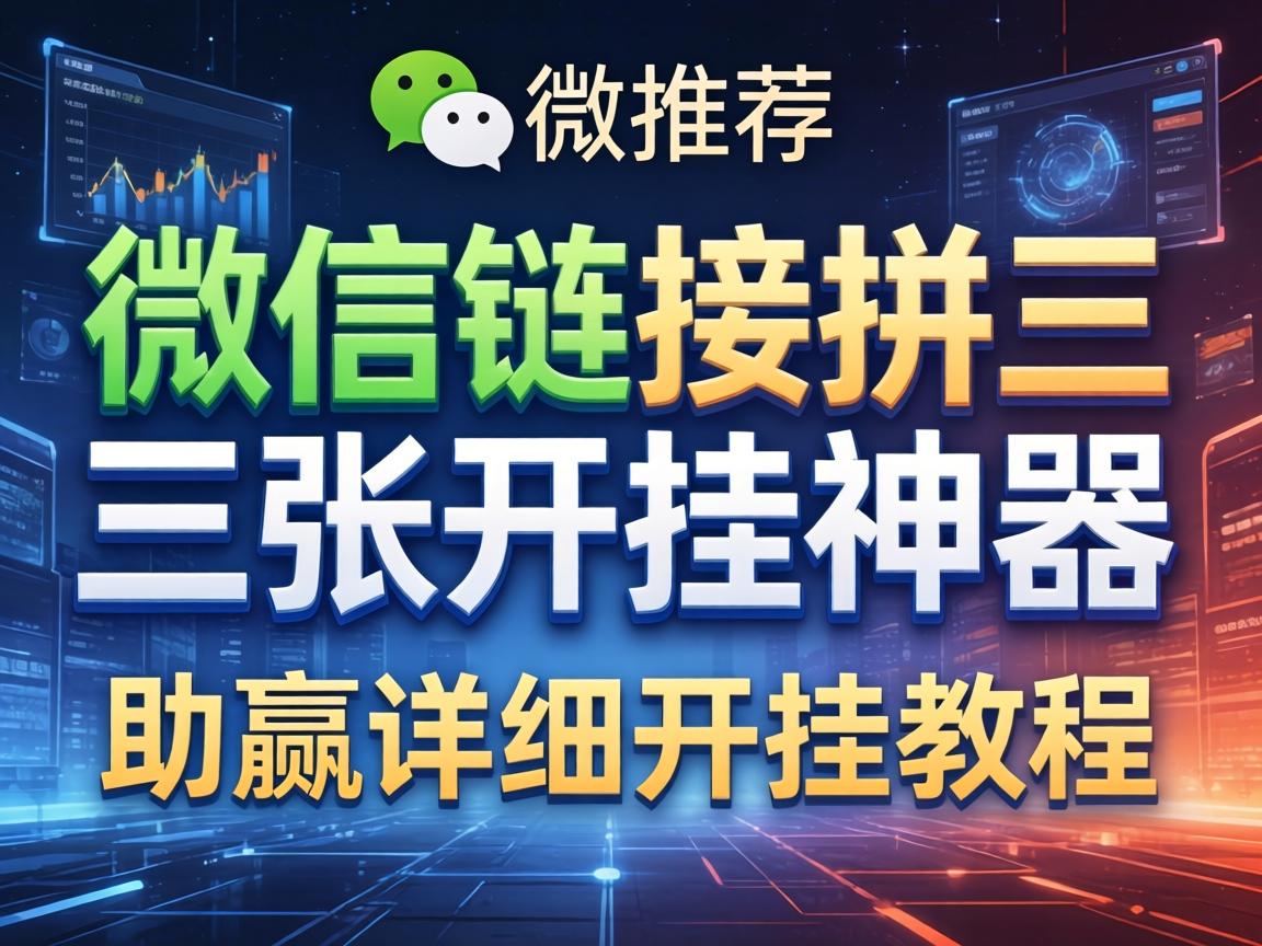 微信链接拼三张开挂神器
