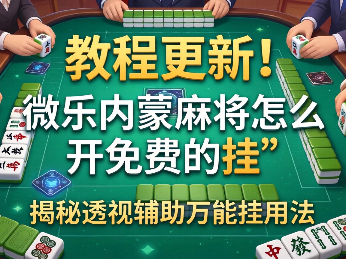 微乐内蒙麻将怎么开免费的挂