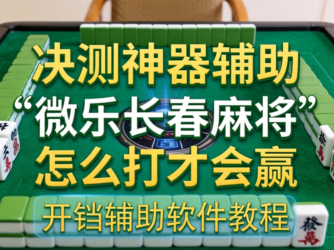 微乐长春麻将怎么打才会赢