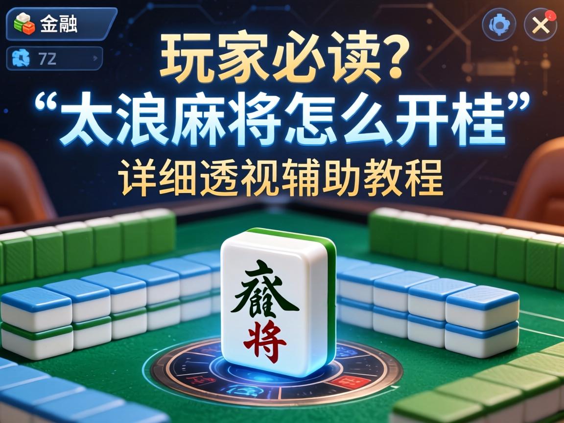 太浪麻将怎么开挂