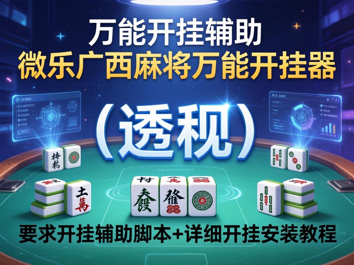 微乐广西麻将万能开挂器