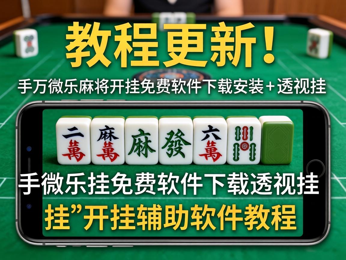 手机微乐麻将开挂免费软件下载安装