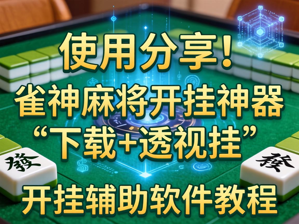 雀神麻将开挂神器下载