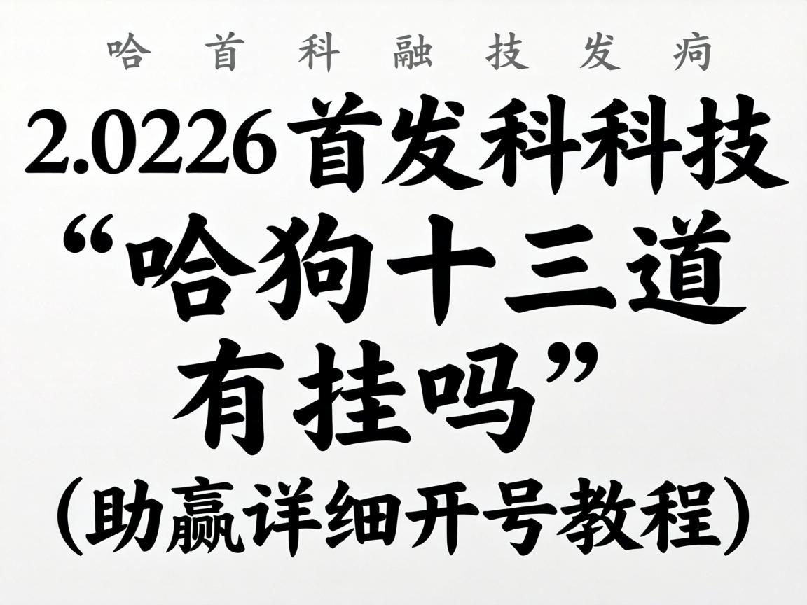 2026首发科技