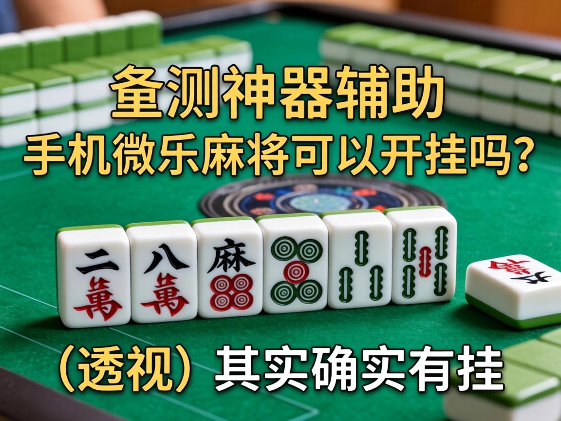 手机微乐麻将可以开挂吗