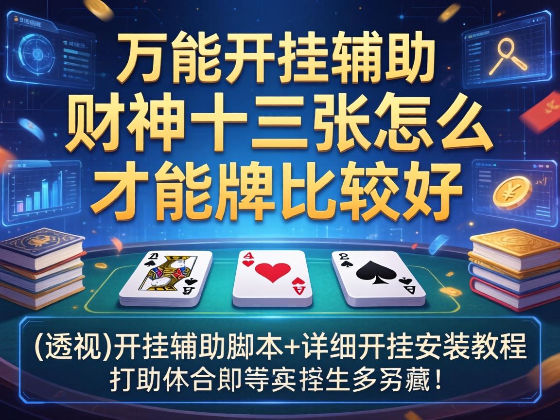 财神十三张怎么才能牌比较好