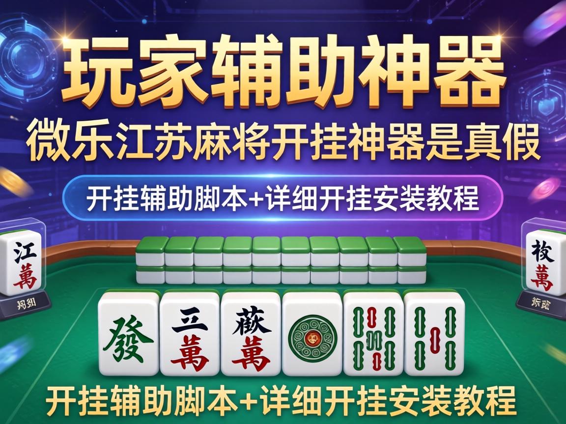 微乐江苏麻将开挂神器是真假的