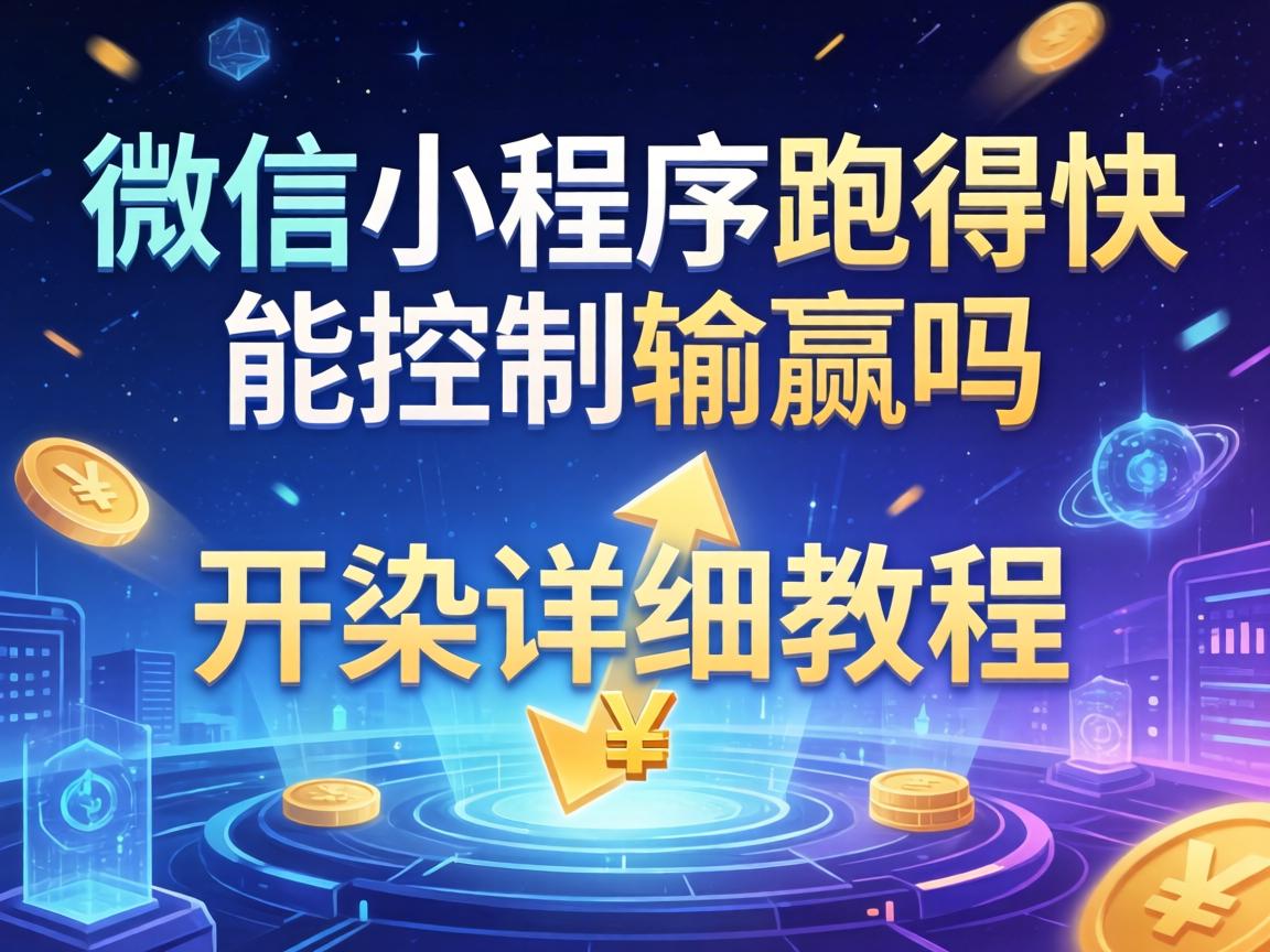 微信小程序跑得快能控制输赢吗
