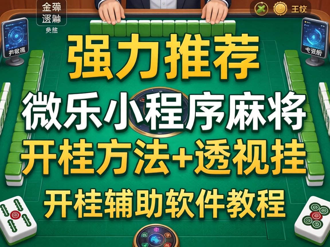 微乐小程序麻将开挂方法