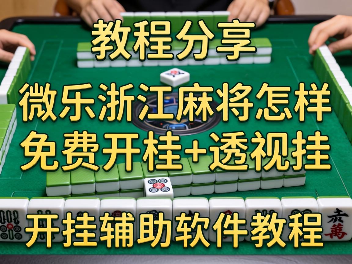 微乐浙江麻将怎样免费开挂