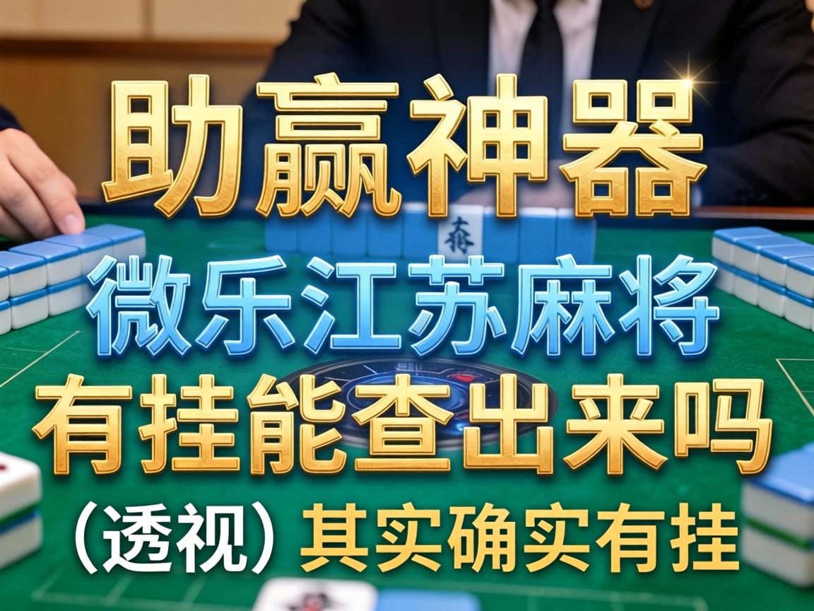微乐江苏麻将有挂能查出来吗