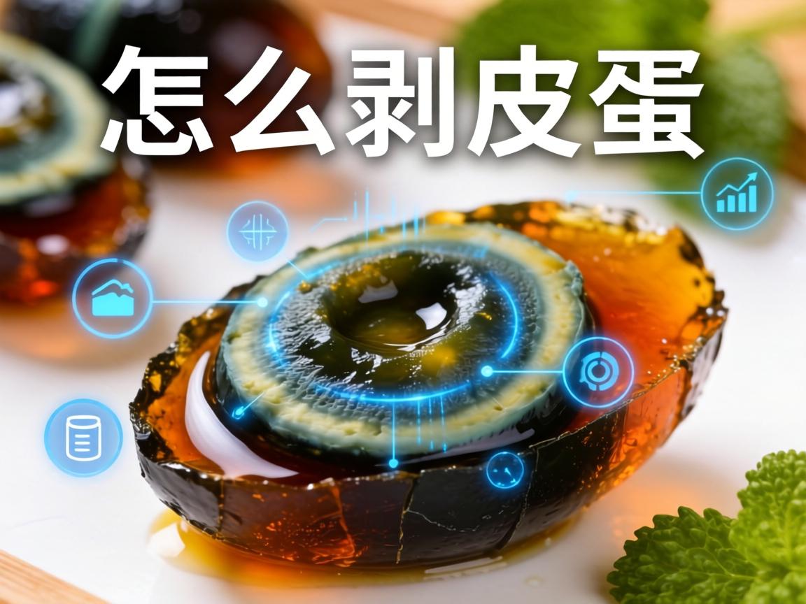 怎么剥皮蛋