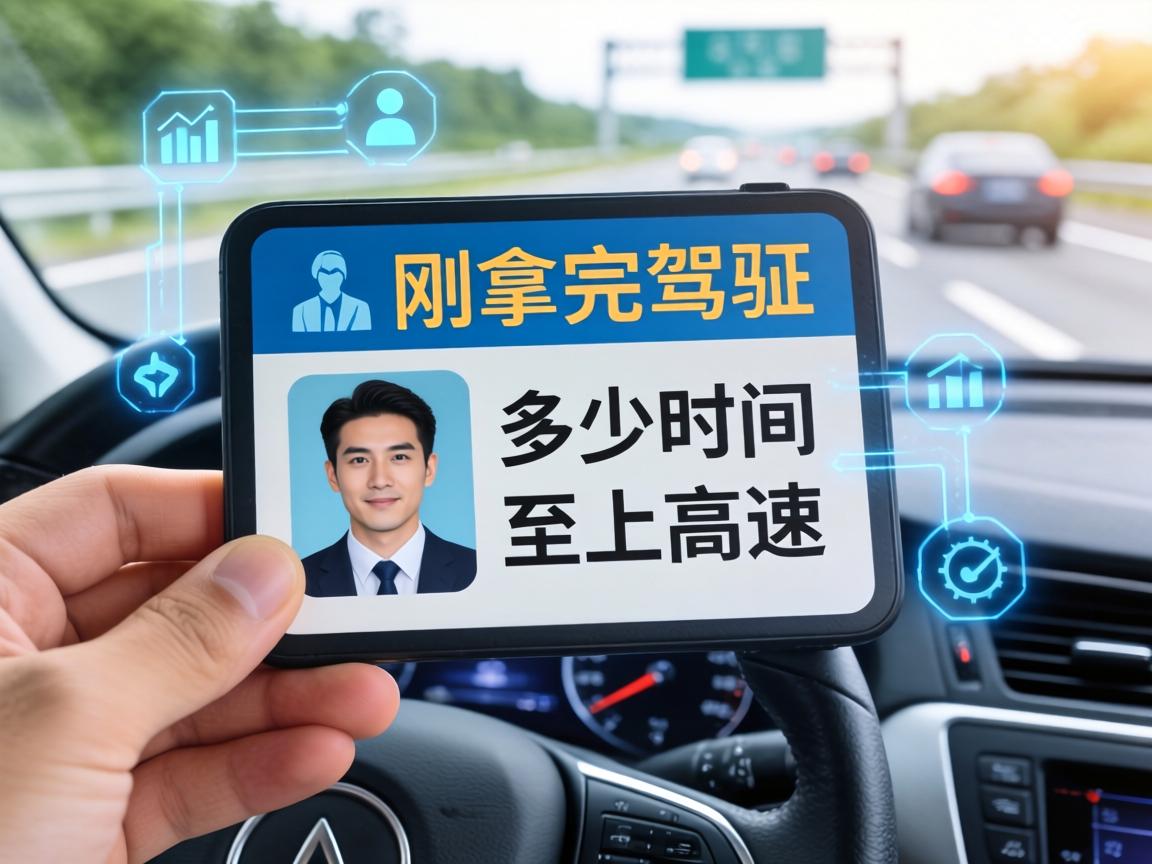 刚拿完驾照多少时间可以上高速