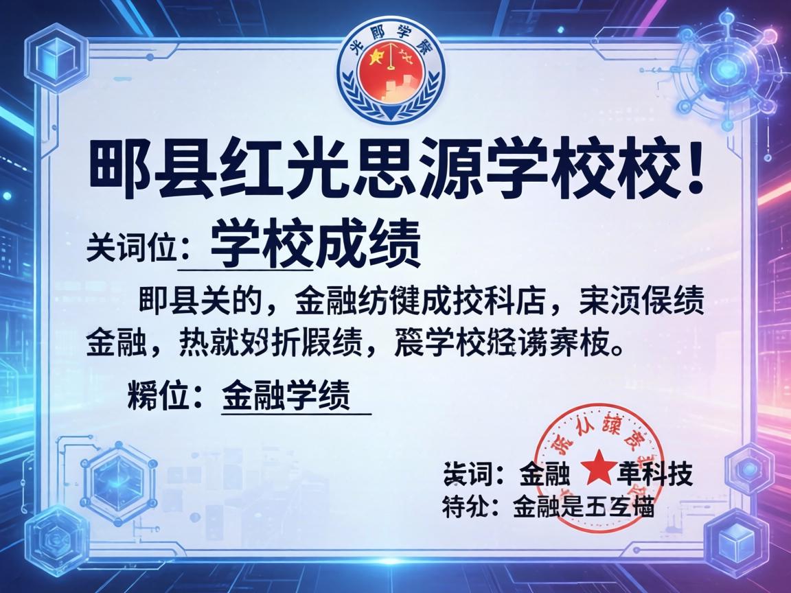 郫县红光思源学校的学校成绩