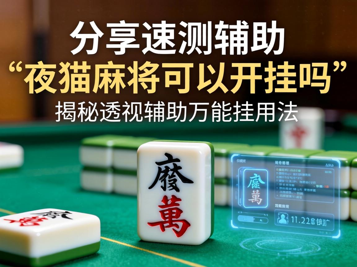 揭秘透视辅助万能挂用法