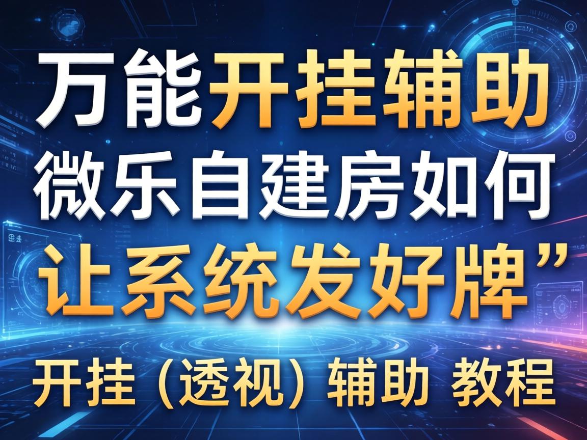 微乐自建房如何让系统发好牌
