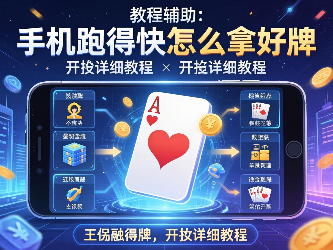 手机跑得快怎么拿好牌