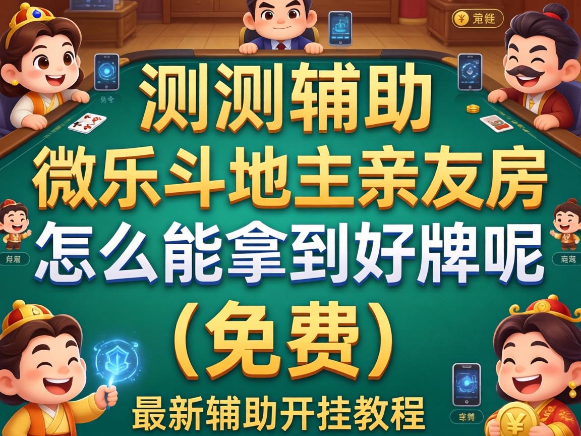 微乐斗地主亲友房怎么能拿到好牌呢