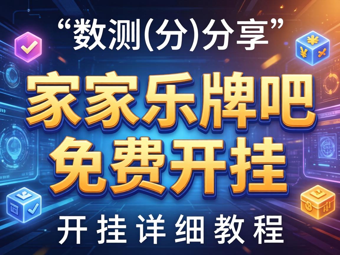家家乐牌吧免费开挂