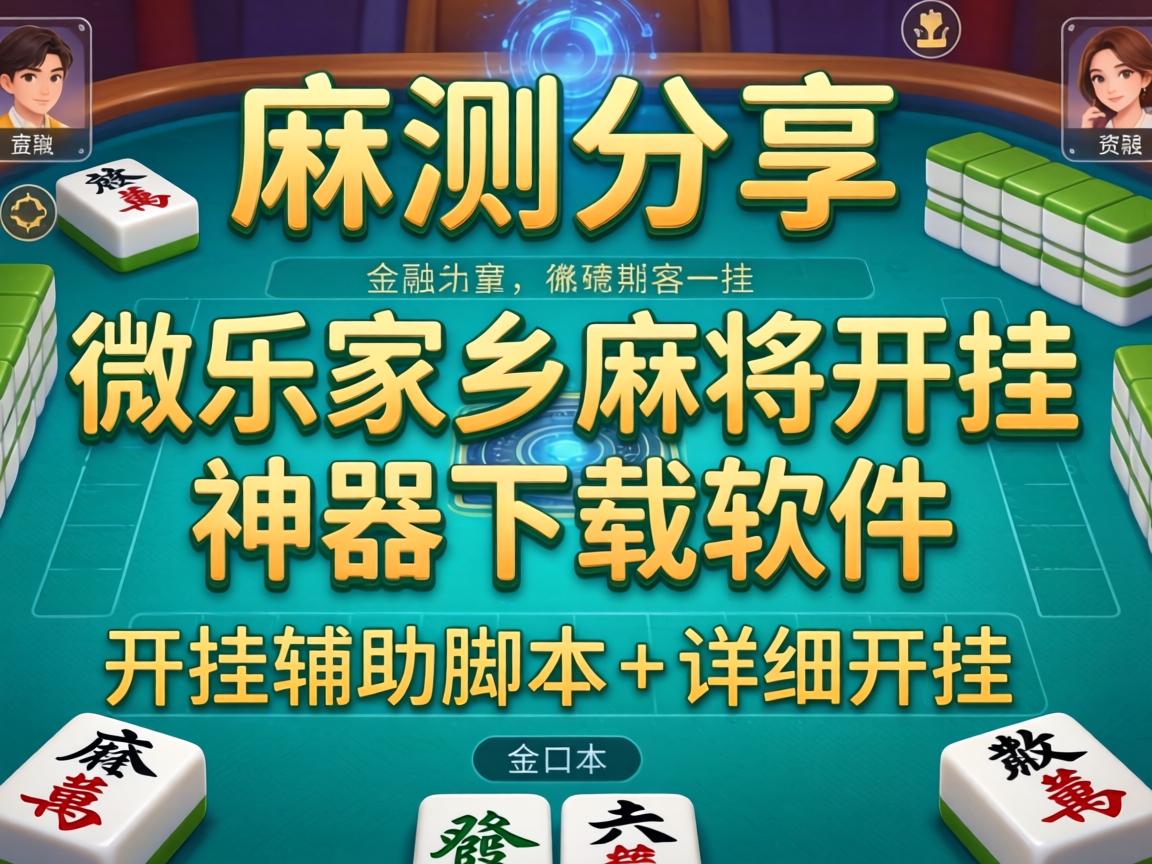 微乐家乡麻将开挂神器下载软件