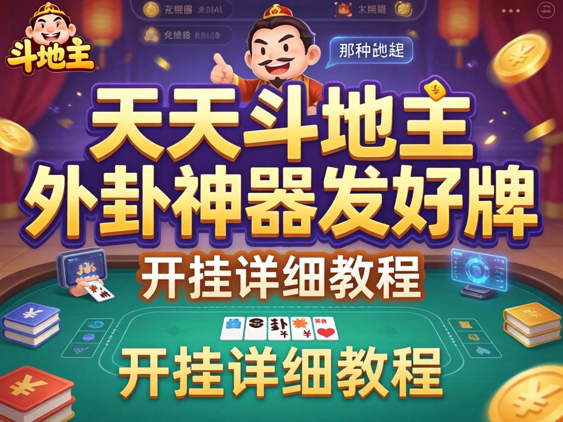 天天斗地主外卦神器发好牌