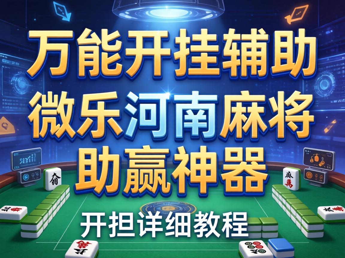微乐河南麻将助赢神器