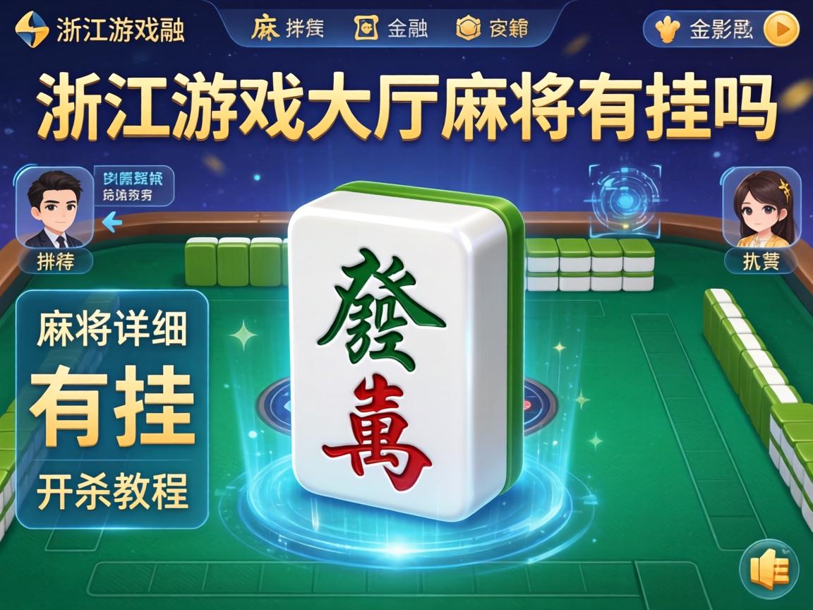浙江游戏大厅麻将有挂吗