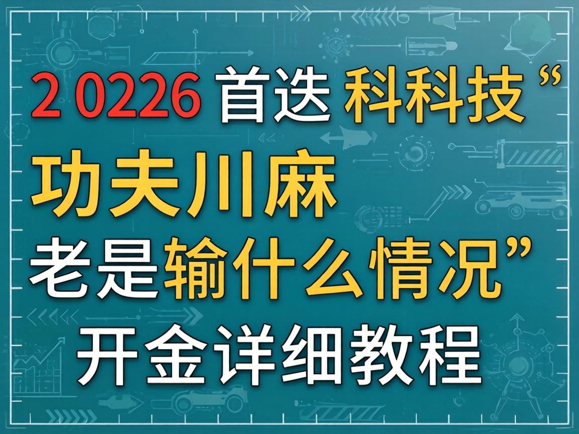 功夫川麻老是输什么情况