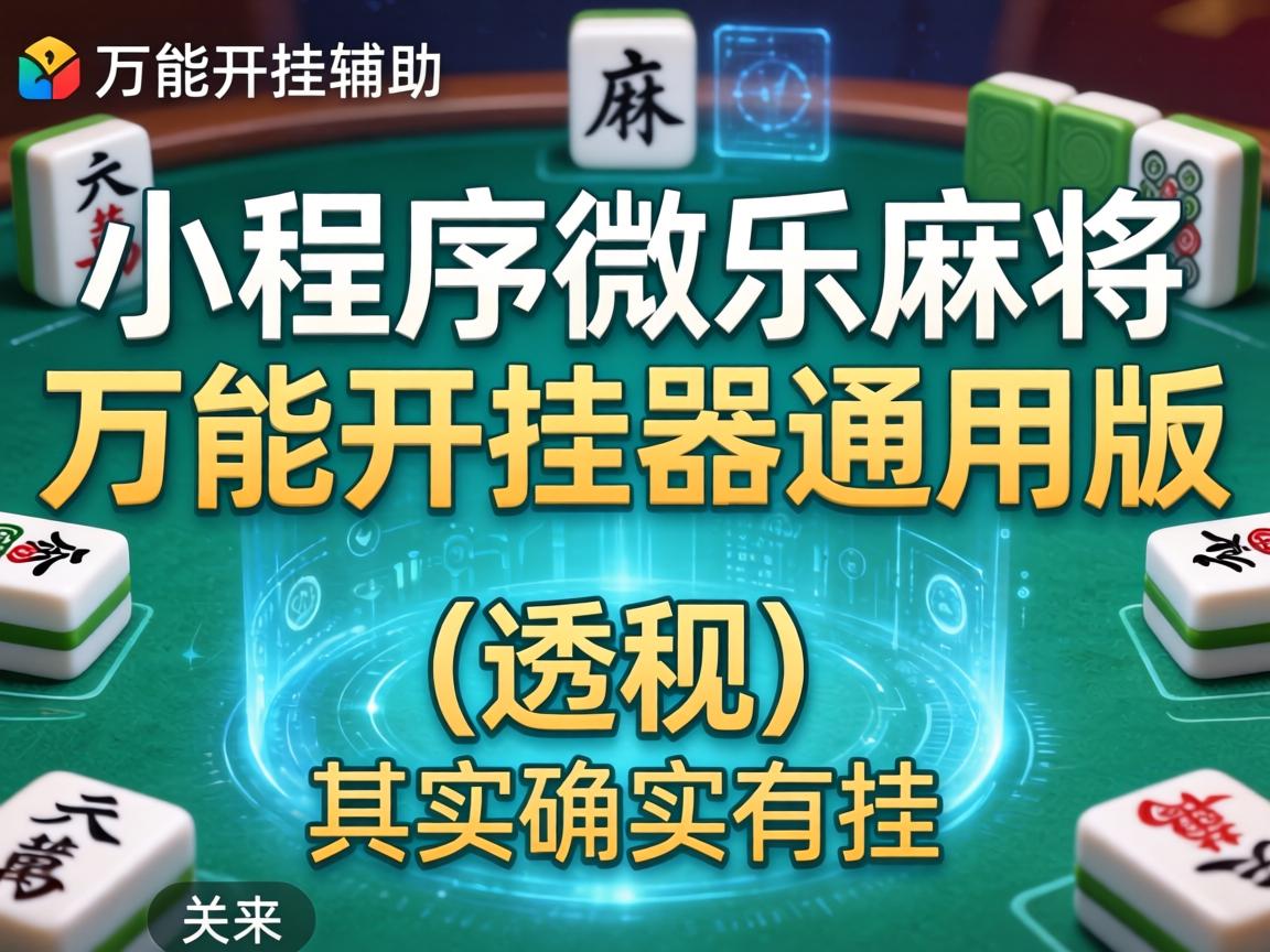 小程序微乐麻将万能开挂器通用版
