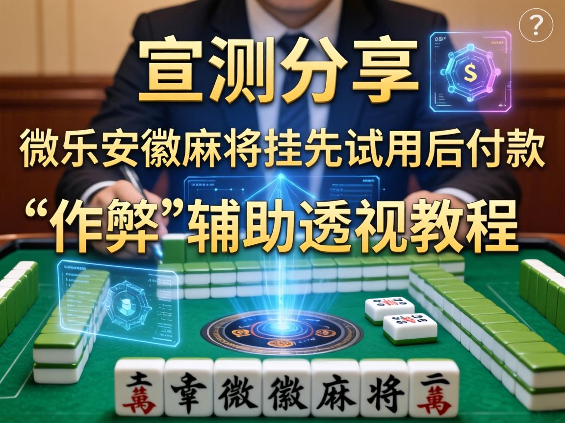 微乐安徽麻将挂先试用后付款