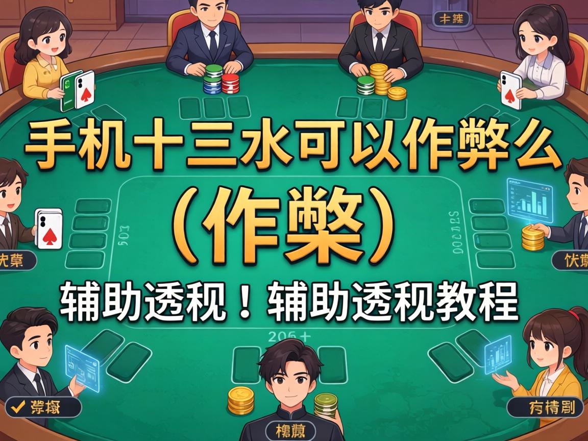 手机十三水可以作弊么