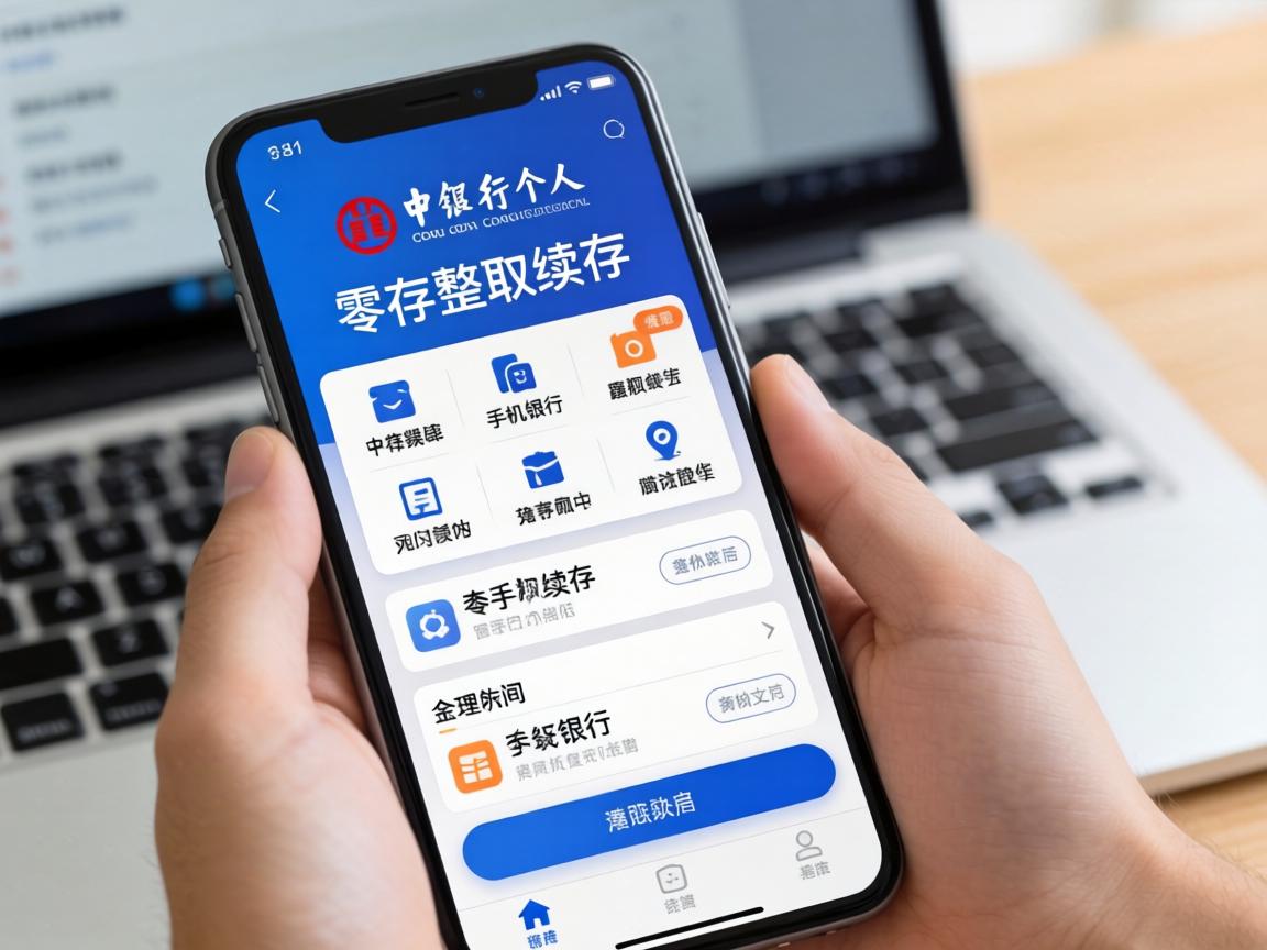怎样通过中行个人手机银行办理零存整取续存